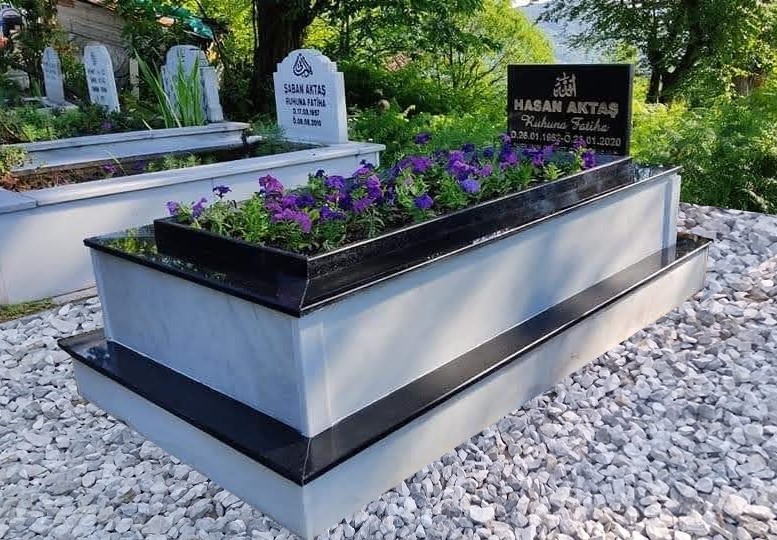 Star Galaxy Siyah Granit ve Muğla Beyazı