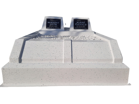ZC06- Fiberglas Çift Kişilik Mezar
